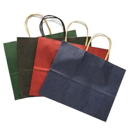 Kraft Twisted Handle Bag 13 x 7 x 13 - Canada Green Natural Products